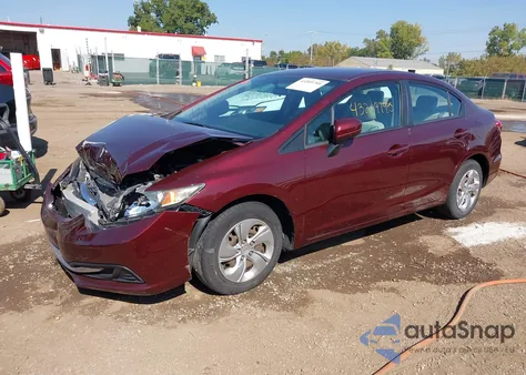 2014 Honda Civic Lx z USA, uszkodzony, nr VIN 19XFB2F57EE034938